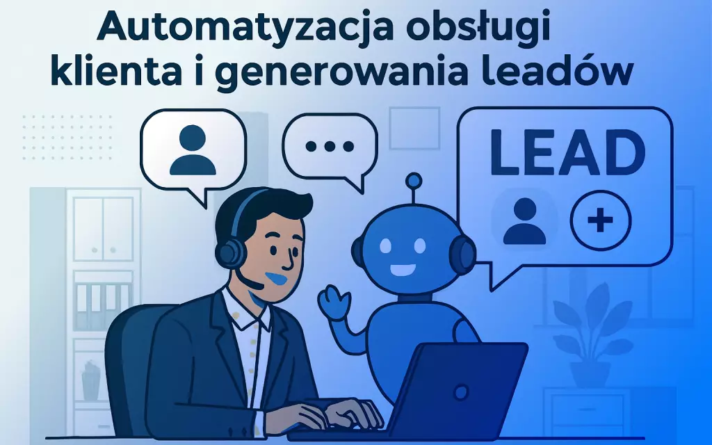 chatbot rozmawia z klientem