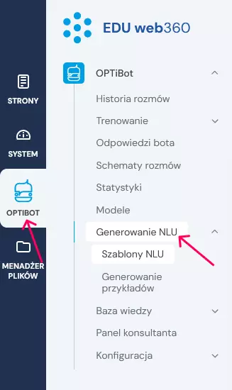 dostep do generowania nlu