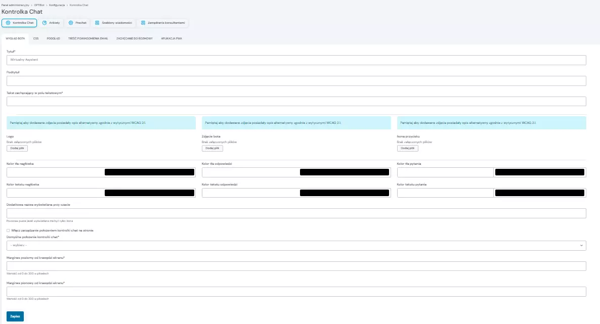 Kontrolka chat - 21.02