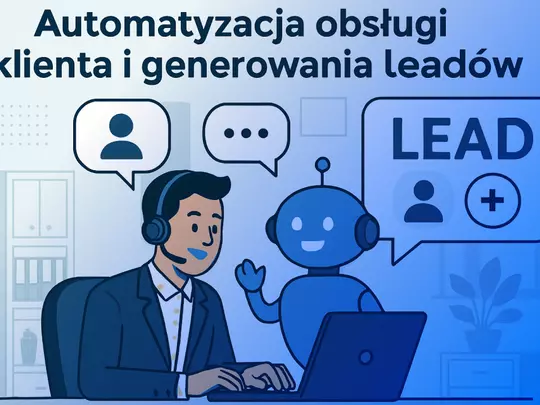 chatbot rozmawia z klientem
